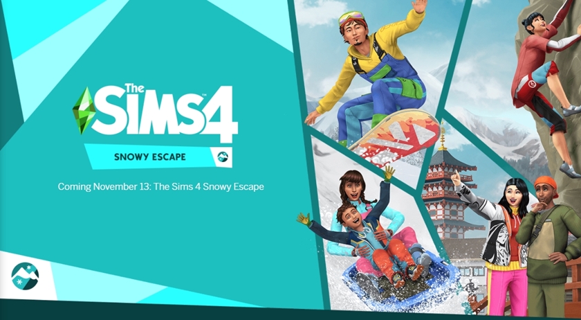 The Sims 4 Snowy Escape ขอให้เตรียมเงินในกระเป๋าไว้ให้ดีเพราะในวันที่ 30 พ.ย. นี้จะมีการปล่อยภาคเสริมอย่าง Snowy Escape ออกมาให้ซื้อเล่นกัน